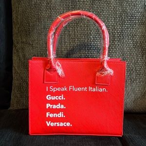 Authentic/Brand new “Los Angeles Trading Co.”MINI MODERN TOTE - Fluent Italian